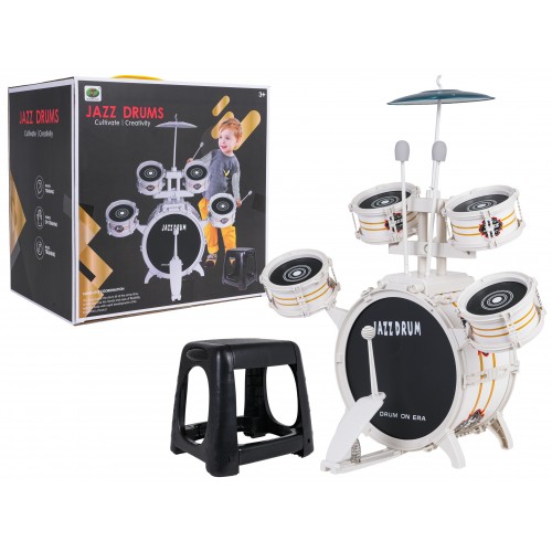 MEGA Drum Set White