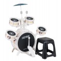 MEGA Drum Set White