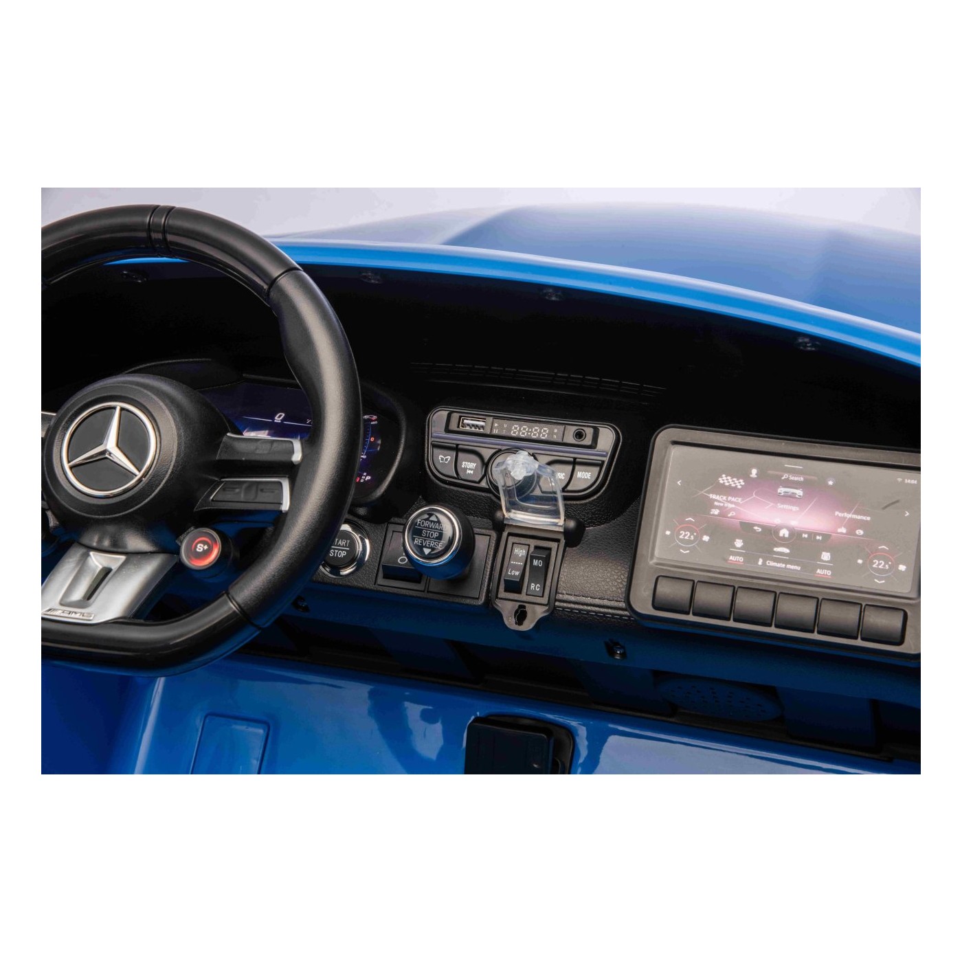 Vehicle Mercedes Benz GT63 AMG Blue