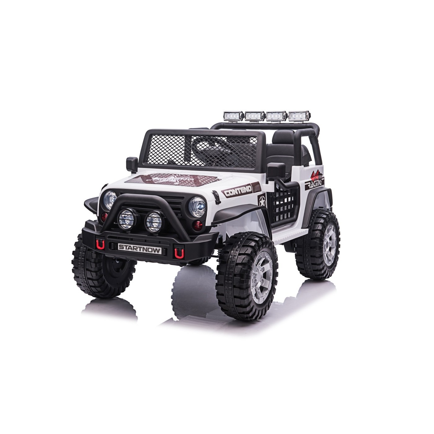 Jeep BEAST 4x4 White Vehicle