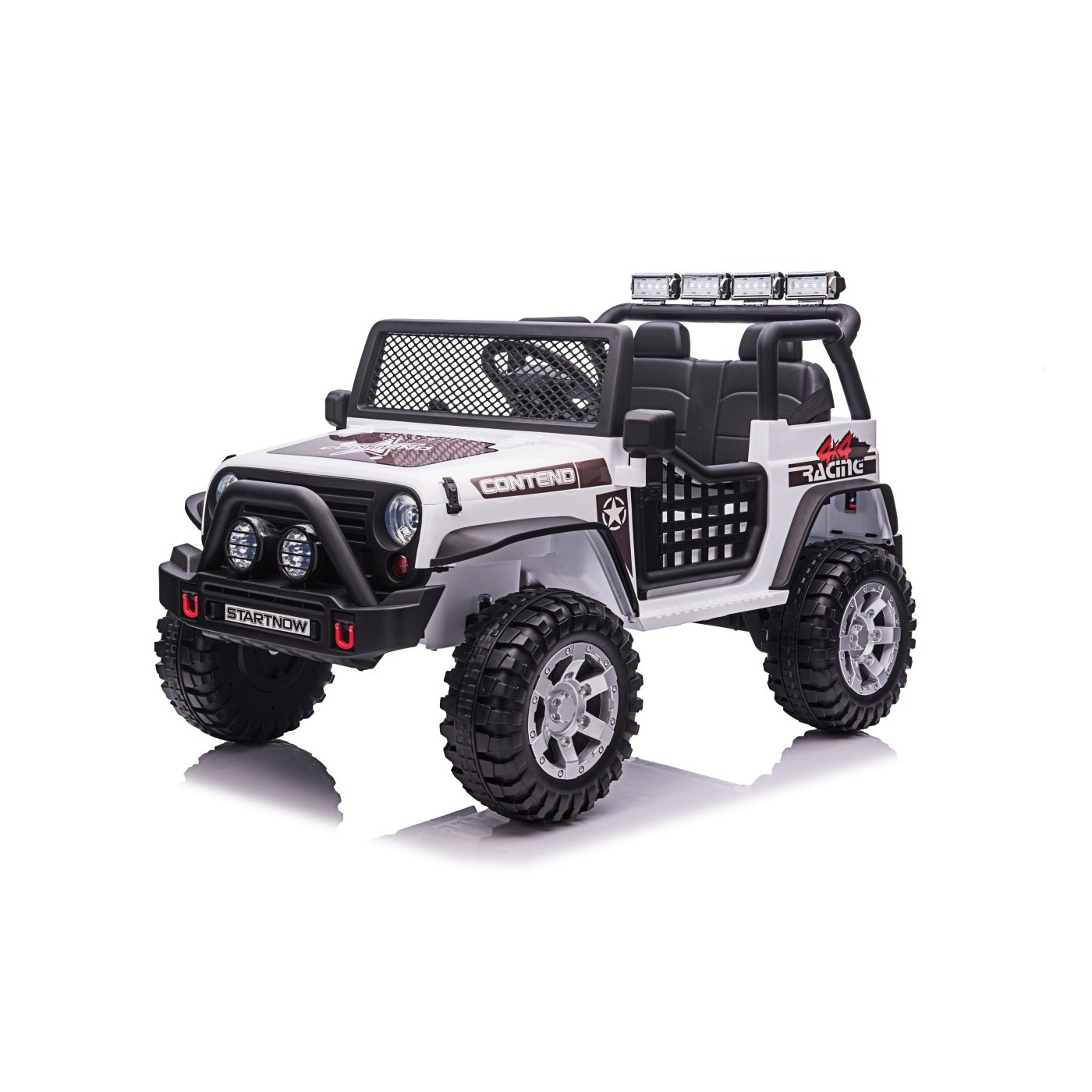 Jeep BEAST 4x4 White Vehicle