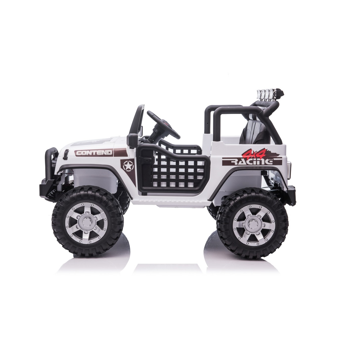 Jeep BEAST 4x4 White Vehicle