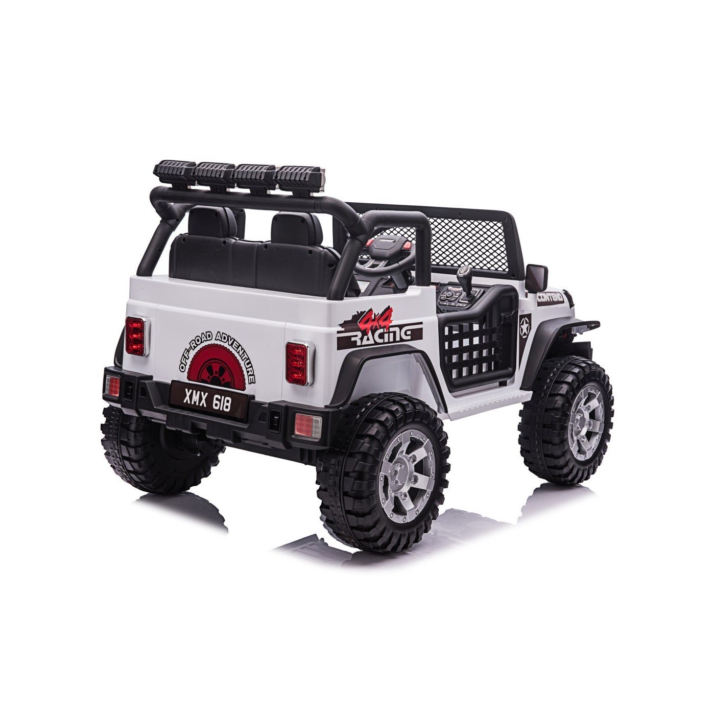 Jeep BEAST 4x4 White Vehicle