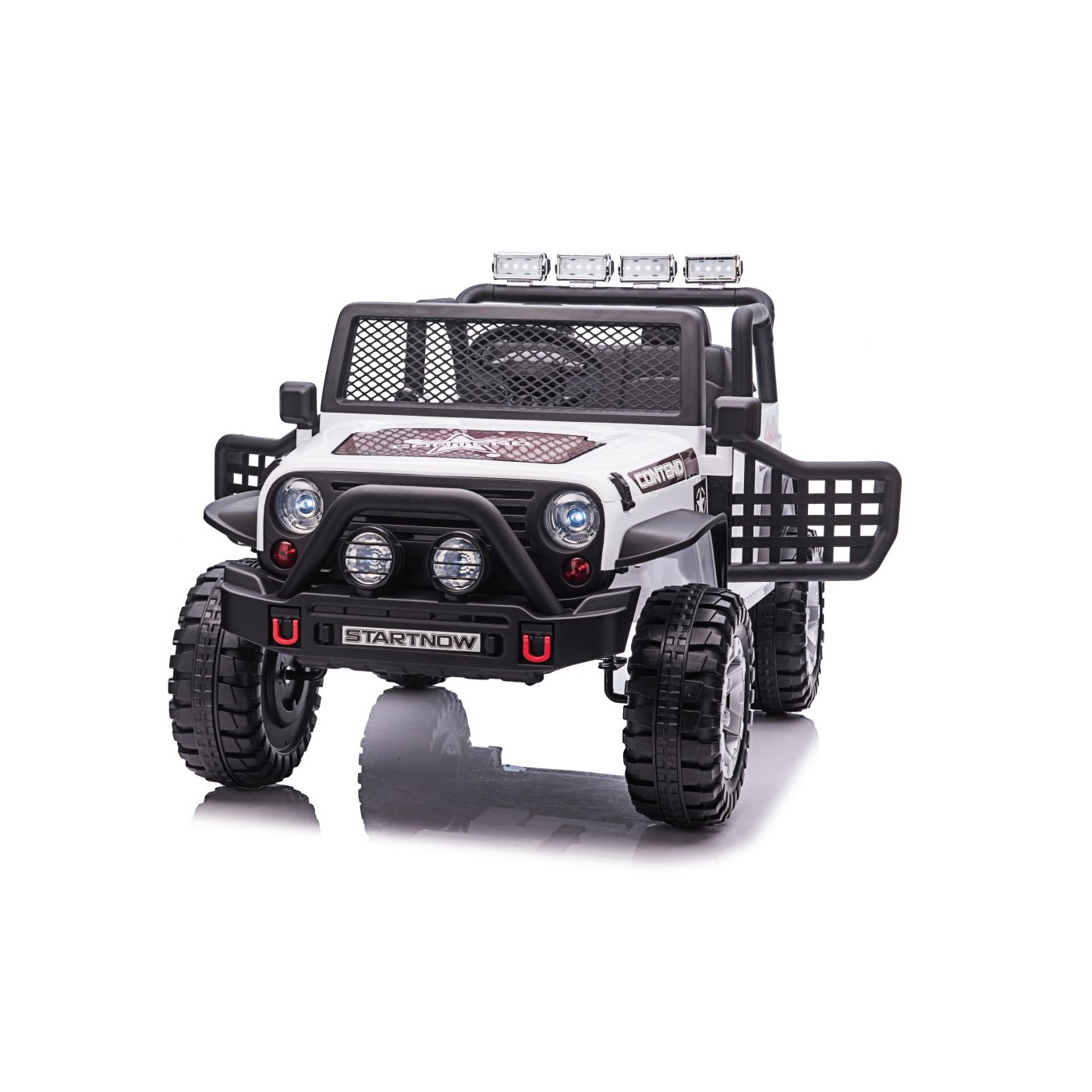 Jeep BEAST 4x4 White Vehicle
