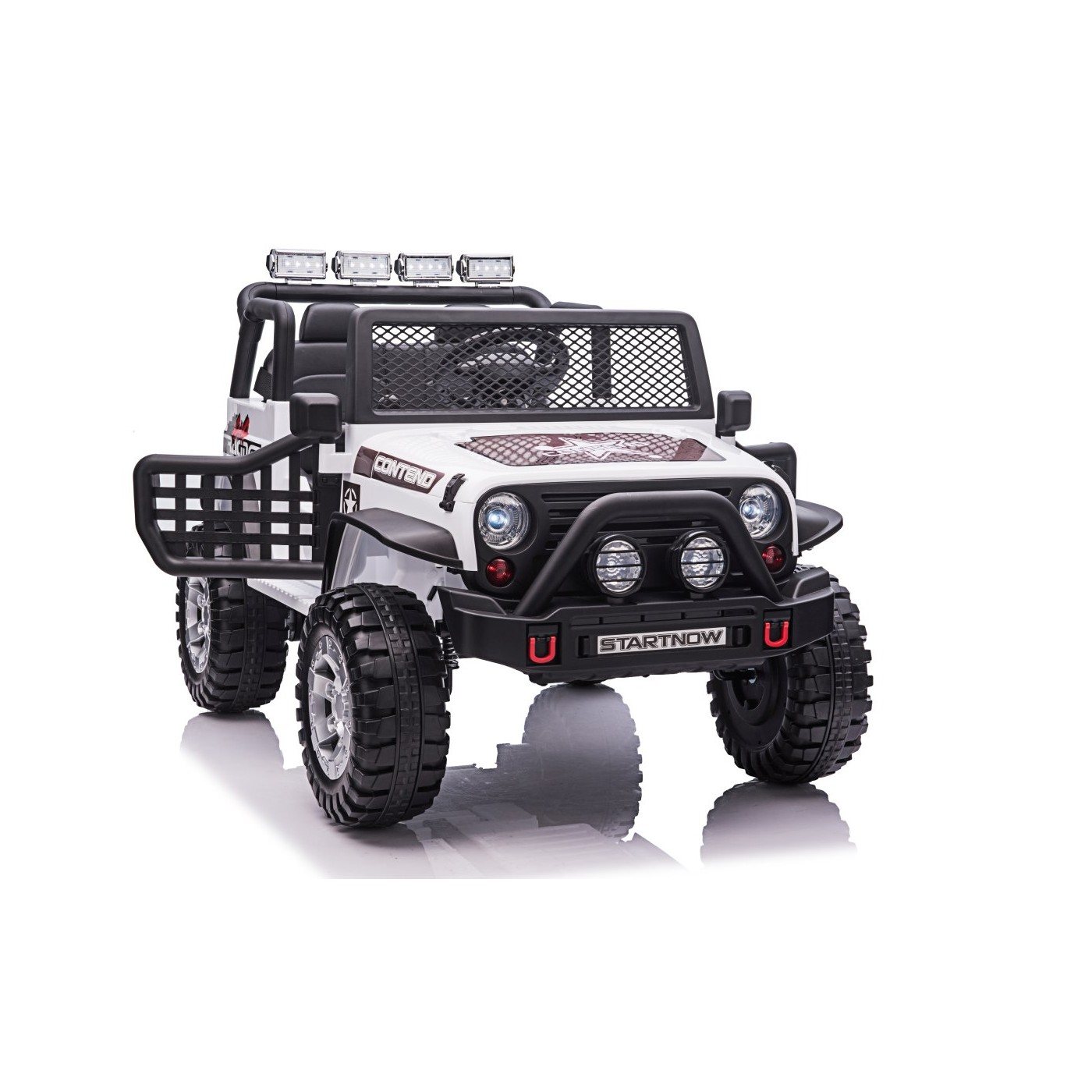 Jeep BEAST 4x4 White Vehicle