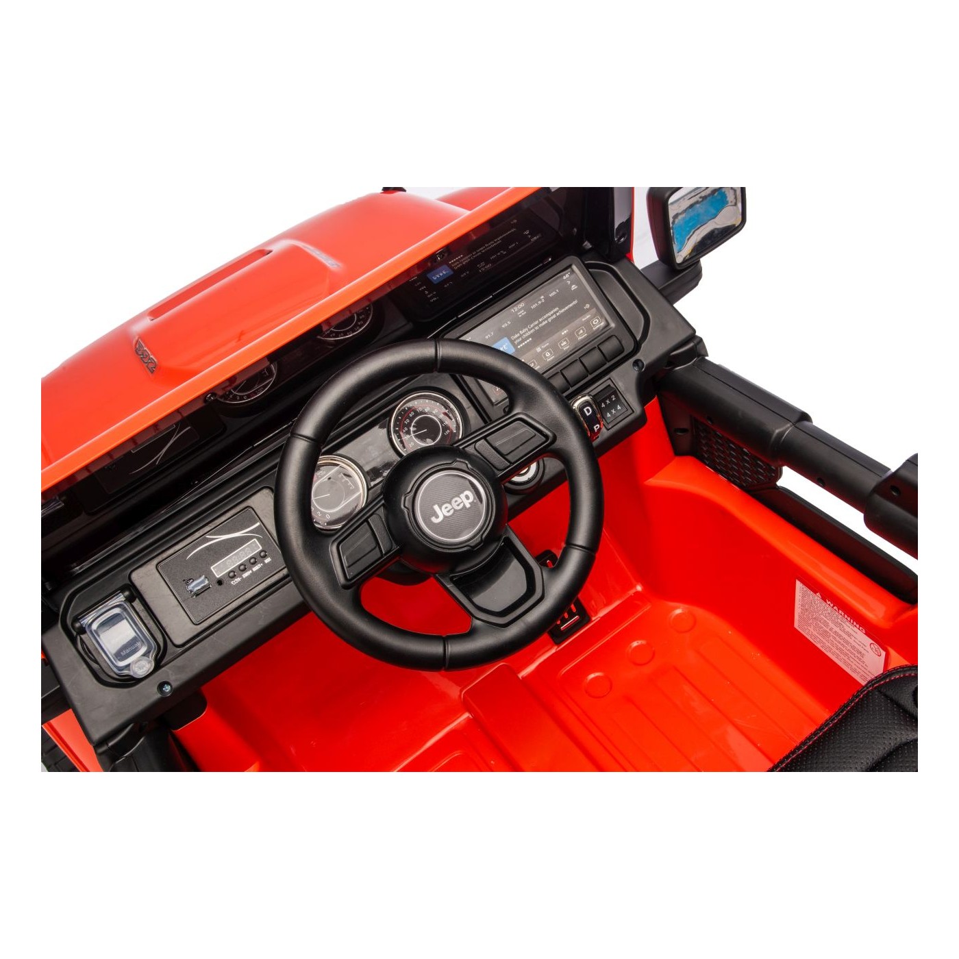 Jeep Wrangler Rubicon LIFT Orange Vehicle