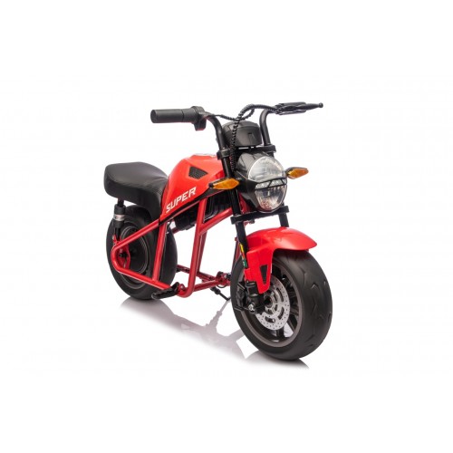 Vehicle Motorcycle SUPERMOTO Red
