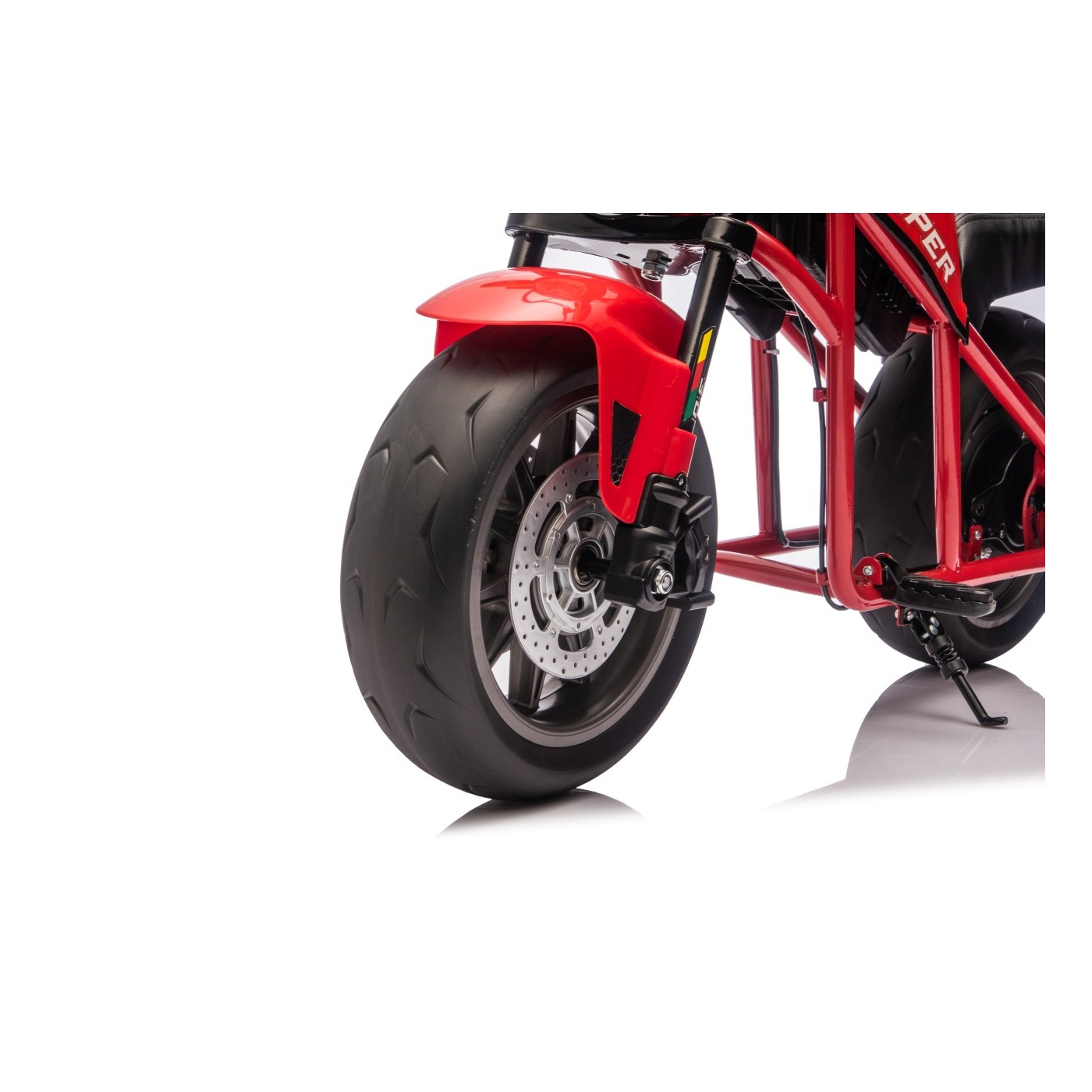 Vehicle Motorcycle SUPERMOTO Red