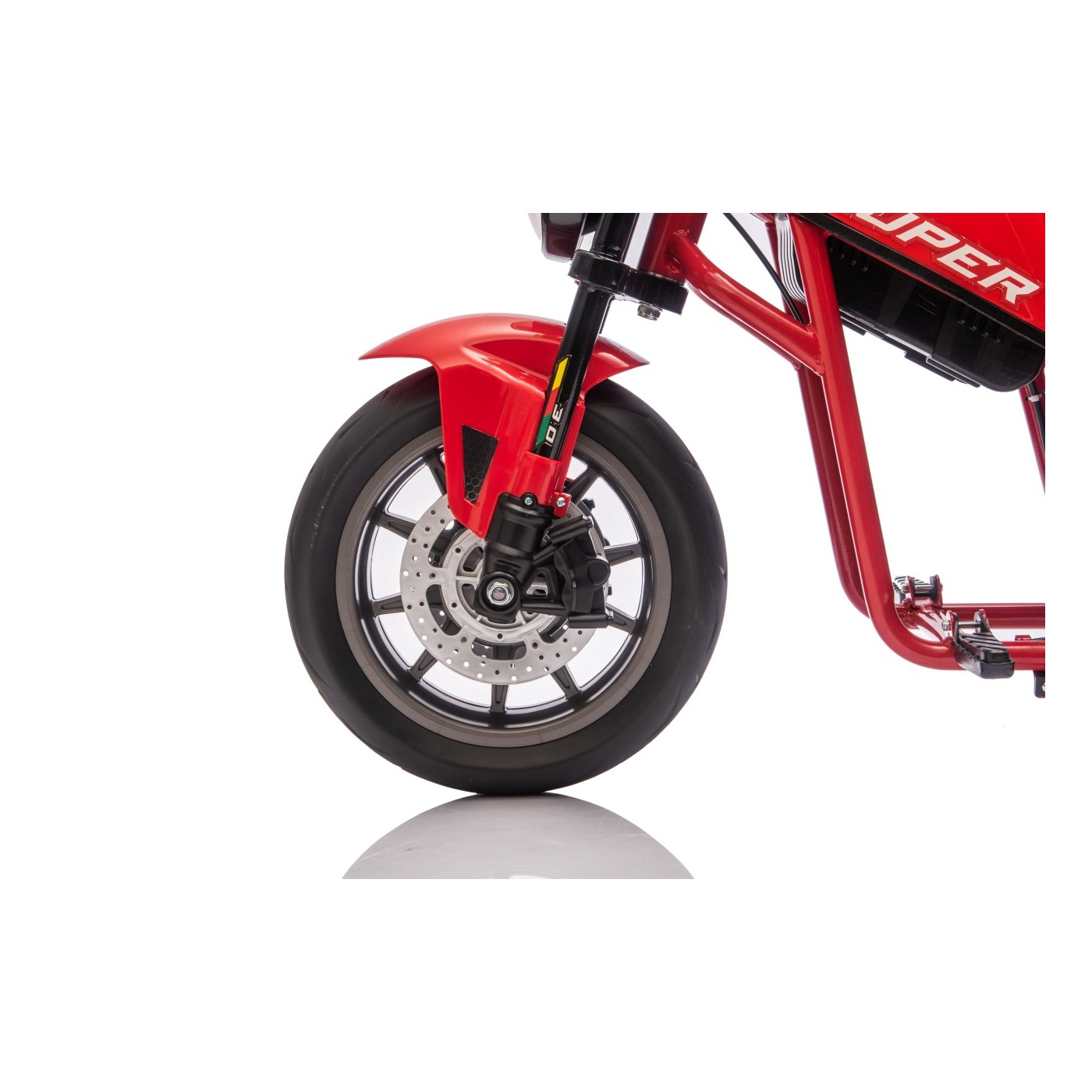 Vehicle Motorcycle SUPERMOTO Red