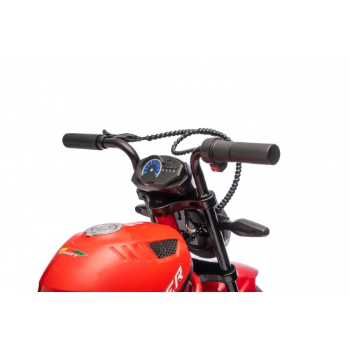 Vehicle Motorcycle SUPERMOTO Red