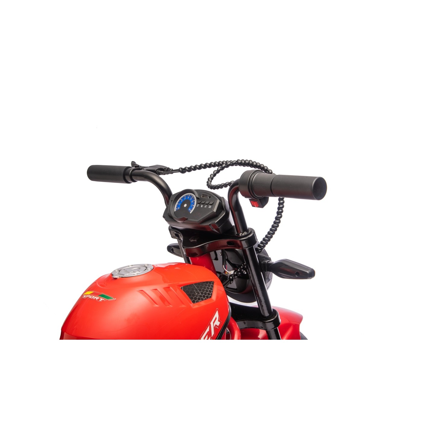 Vehicle Motorcycle SUPERMOTO Red