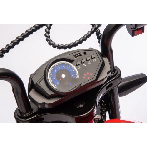 Vehicle Motorcycle SUPERMOTO Red