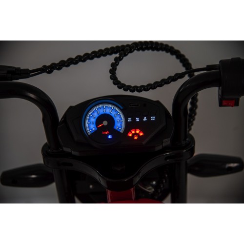 Vehicle Motorcycle SUPERMOTO Red