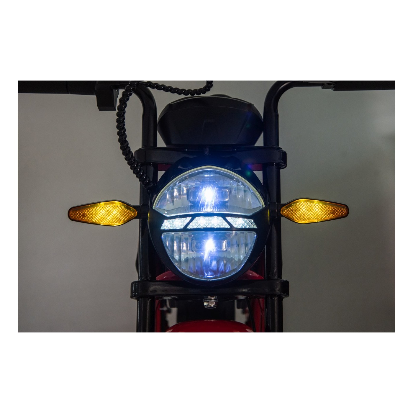 Vehicle Motorcycle SUPERMOTO Red