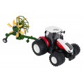 Tractor + Rake RC 1:24 Red