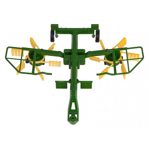 Tractor + Rake RC 1:24 Red