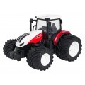 Tractor + Rake RC 1:24 Red