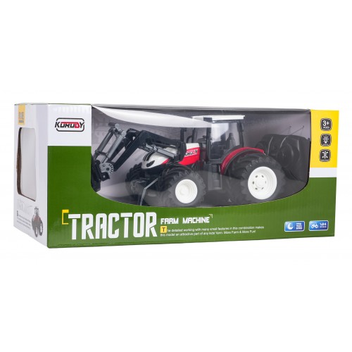 Red R/C Tractor With Tour