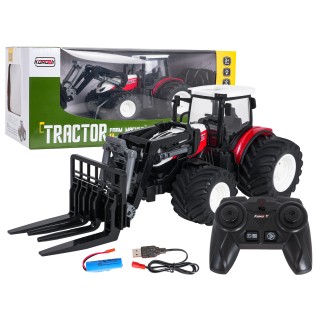 Red R/C Tractor With Tour