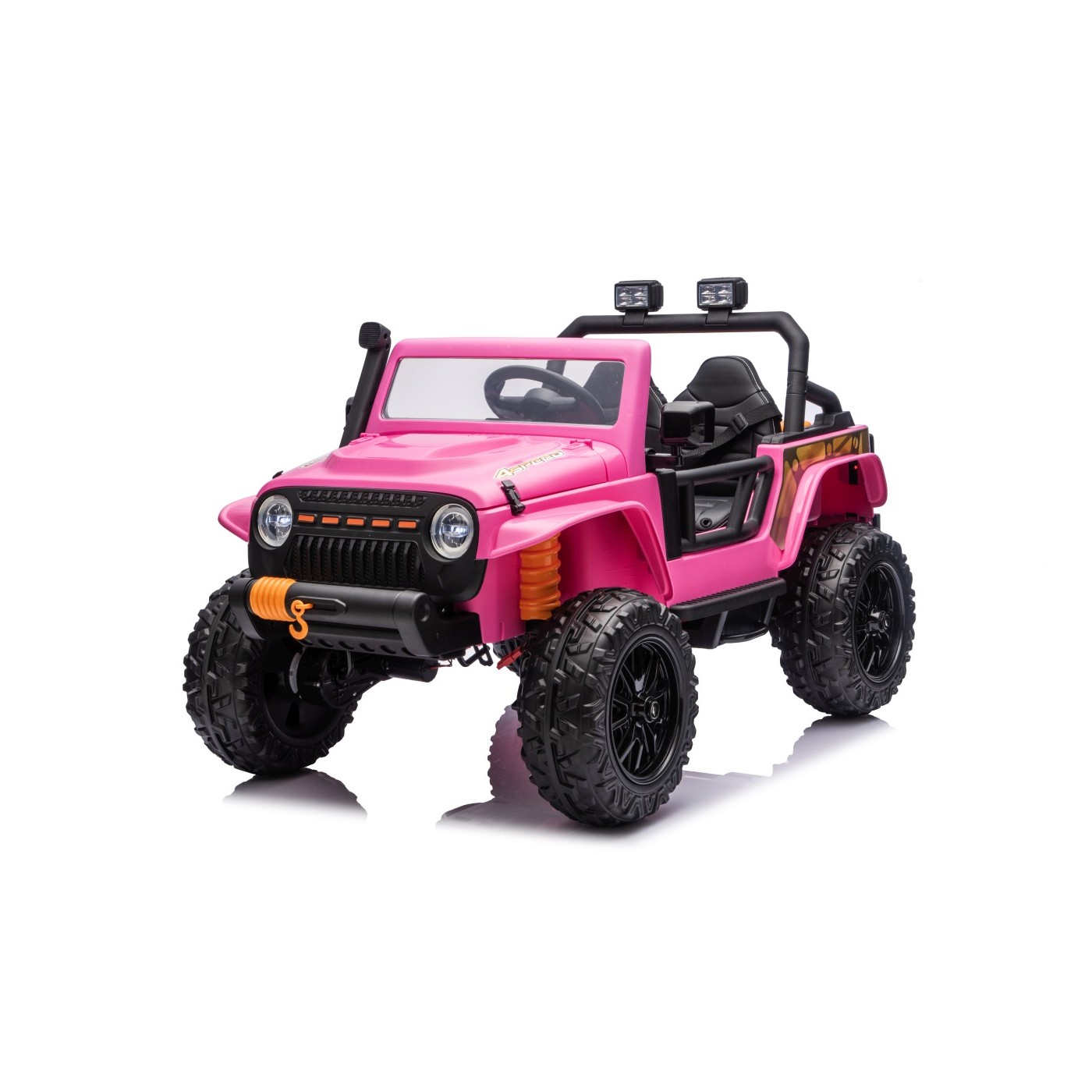 Jeep Monster Pink Vehicle