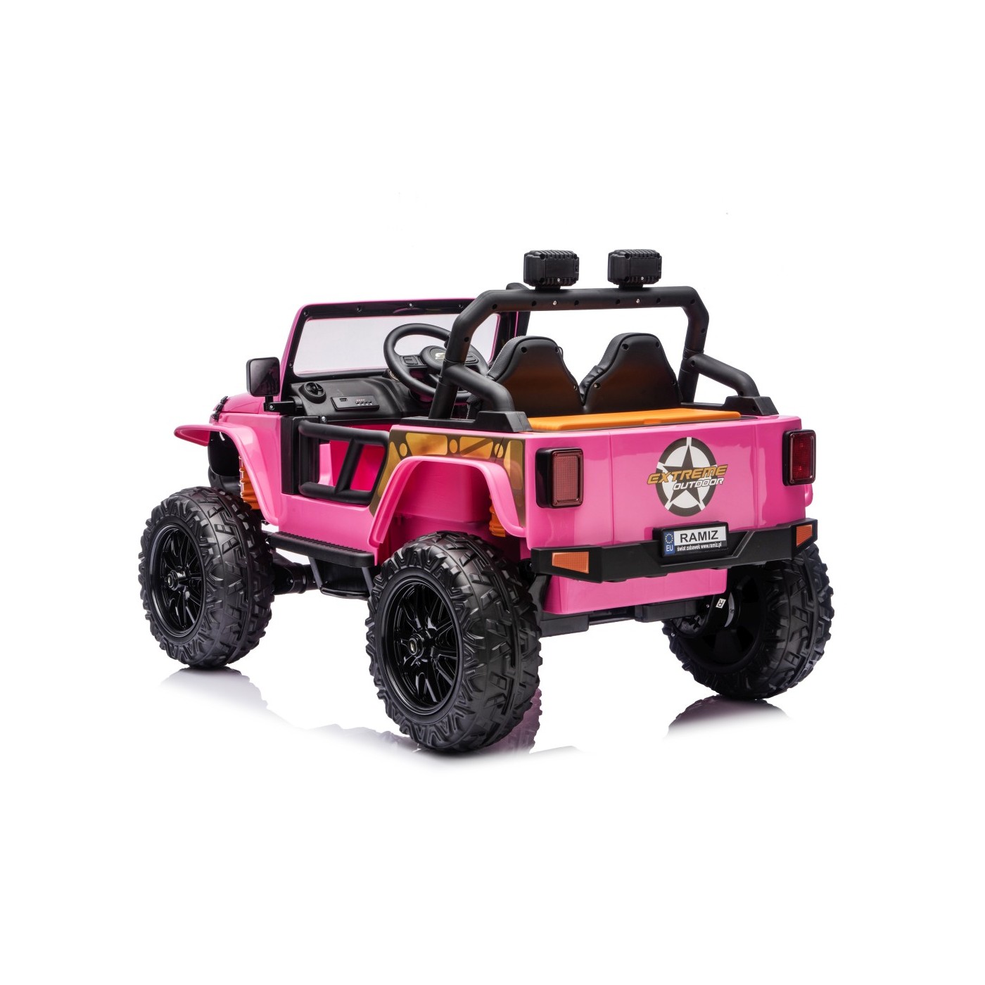 Jeep Monster Pink Vehicle