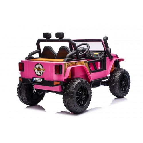 Jeep Monster Pink Vehicle