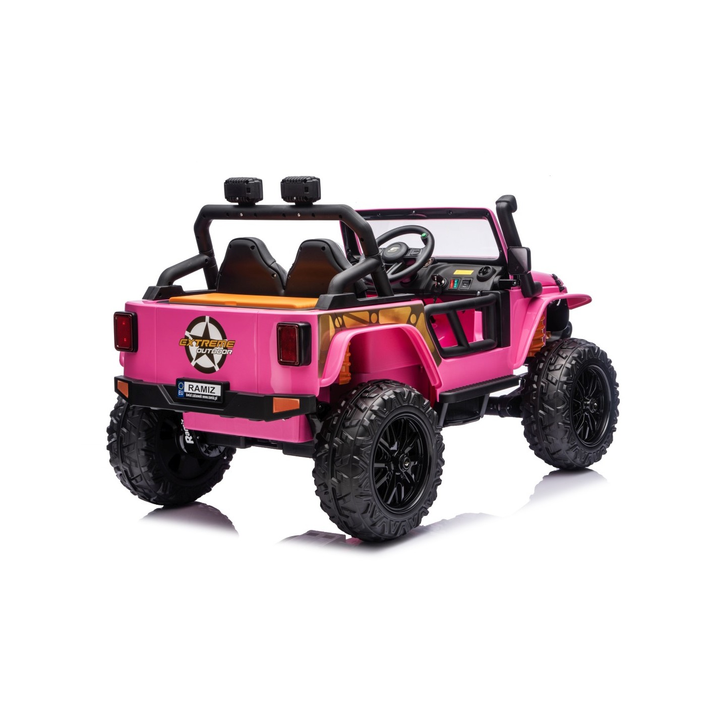 Jeep Monster Pink Vehicle
