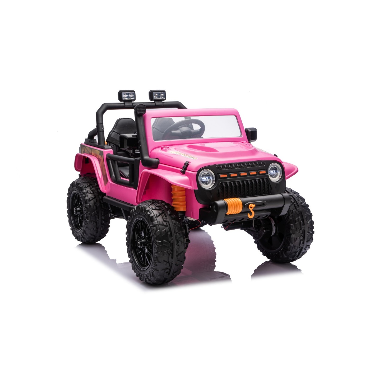 Jeep Monster Pink Vehicle