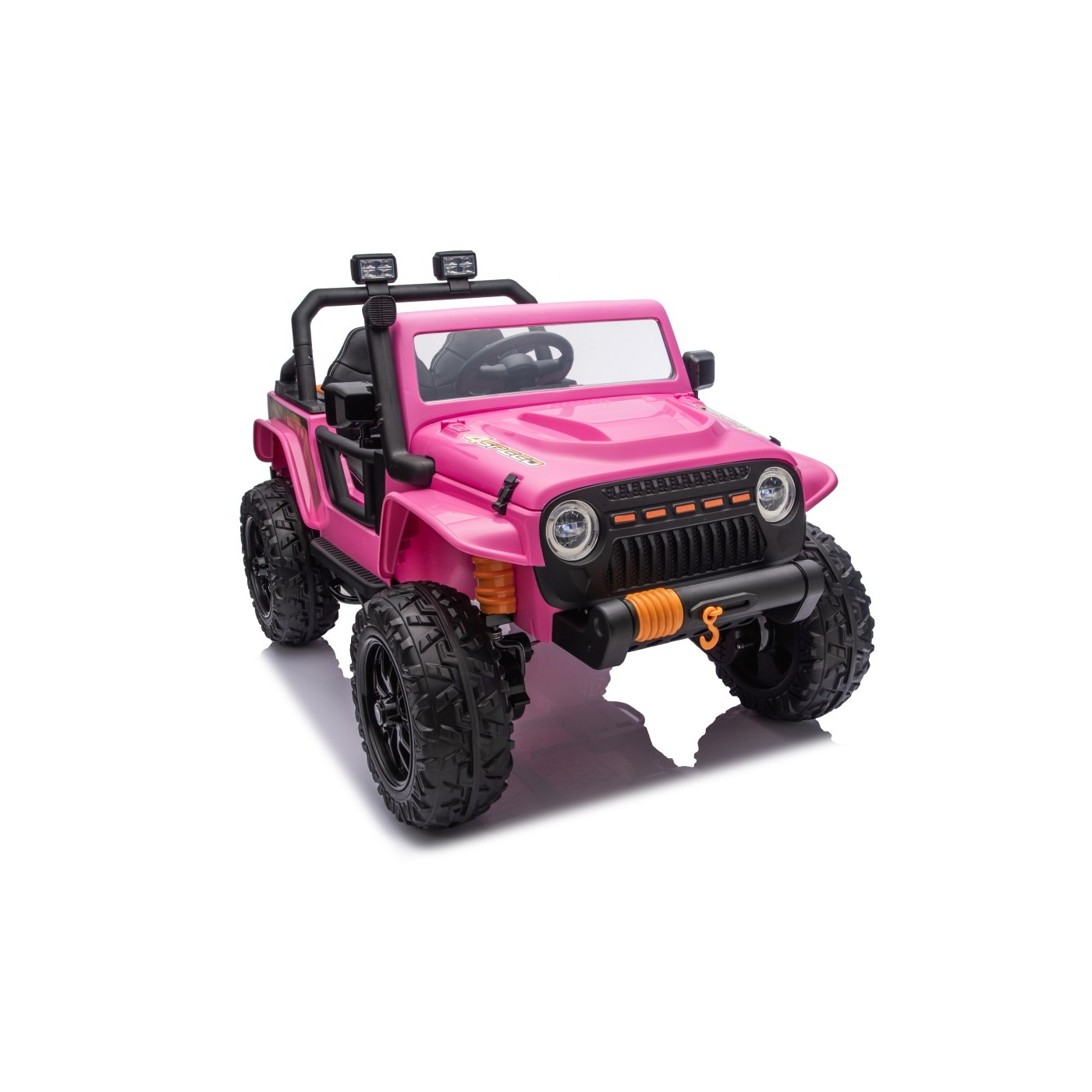 Jeep Monster Pink Vehicle