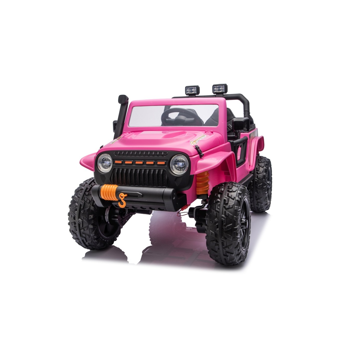Jeep Monster Pink Vehicle