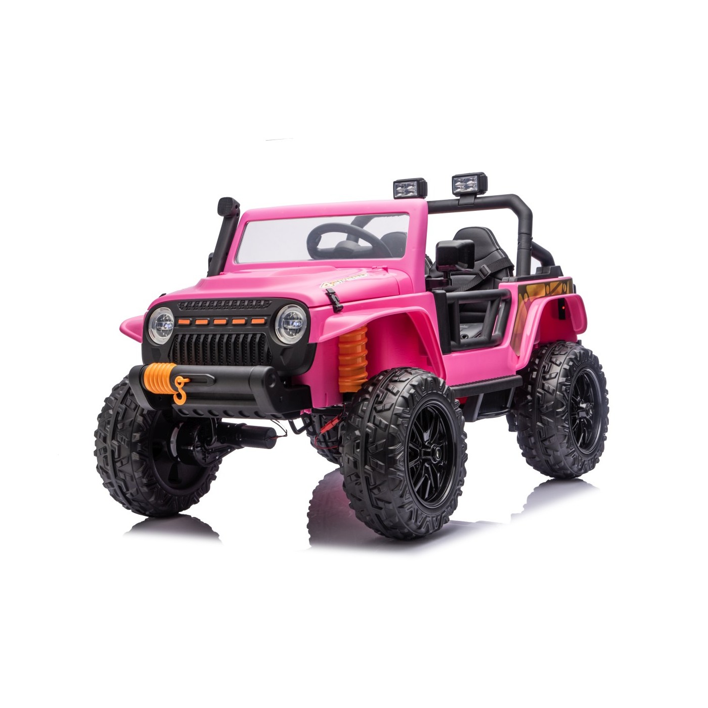 Jeep Monster Pink Vehicle