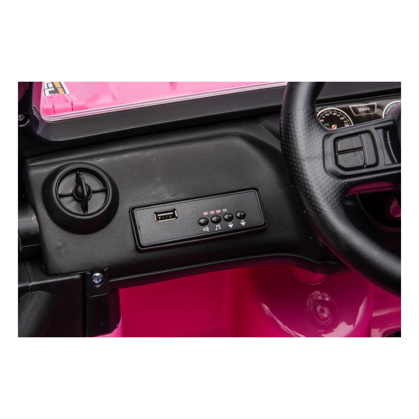 Jeep Monster Pink Vehicle