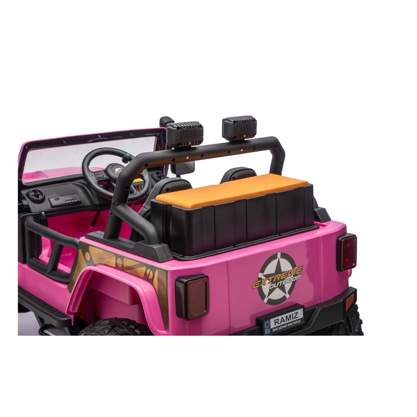 Jeep Monster Pink Vehicle