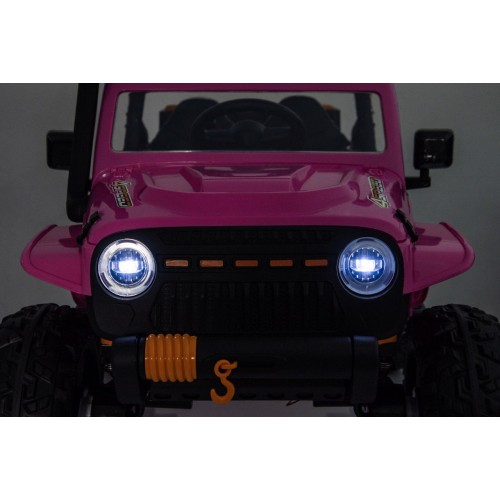 Jeep Monster Pink Vehicle