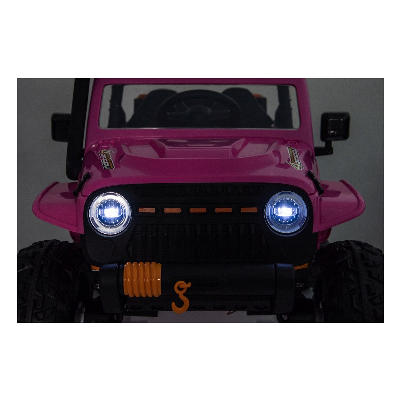 Jeep Monster Pink Vehicle