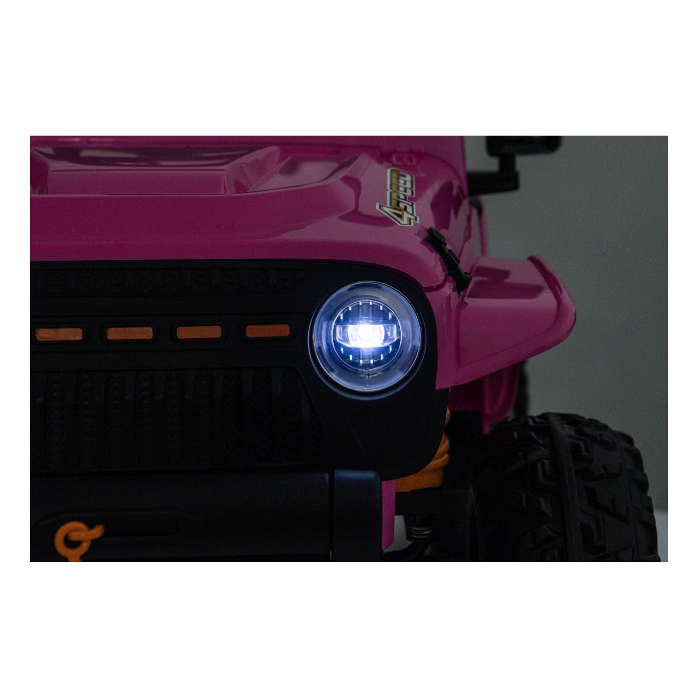 Jeep Monster Pink Vehicle