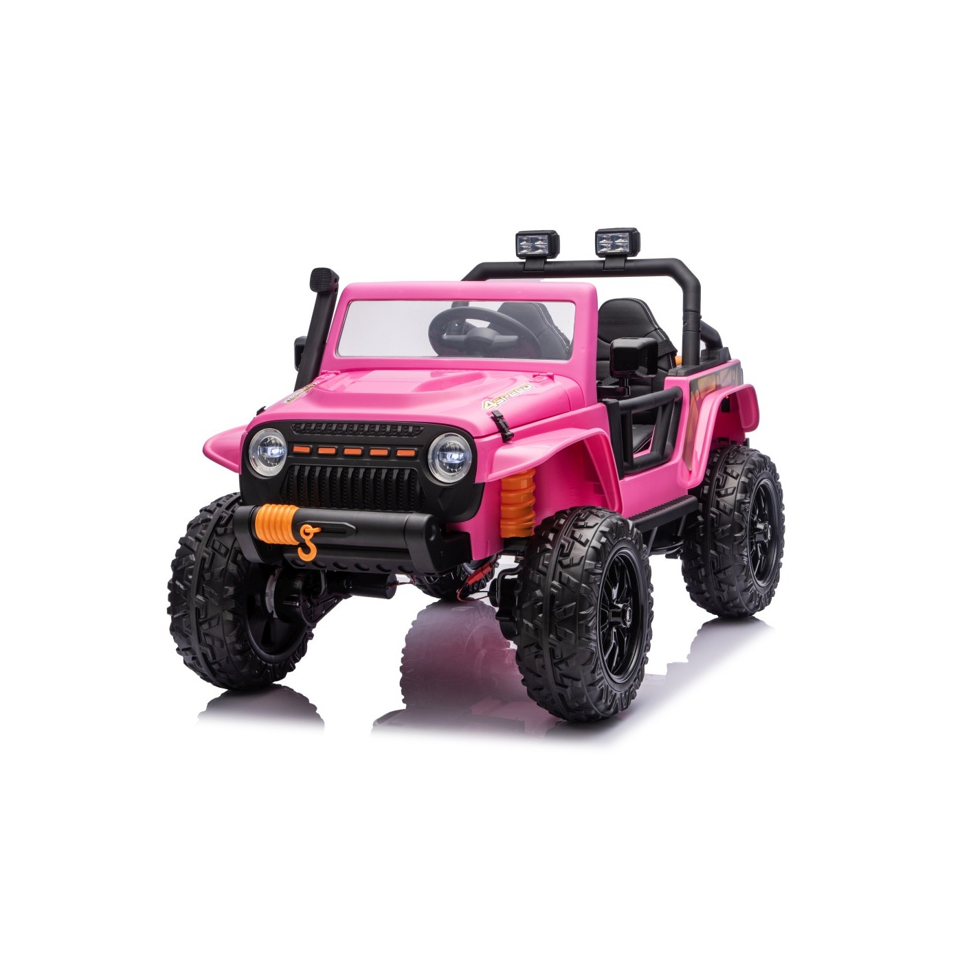 Jeep Monster Pink Vehicle