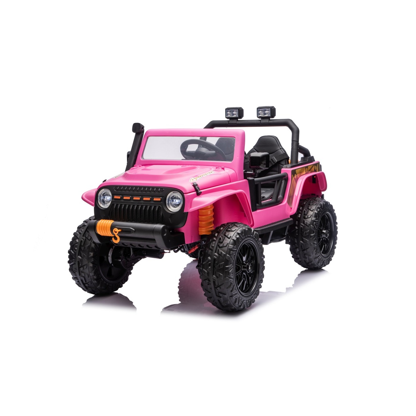 Jeep Monster Pink Vehicle