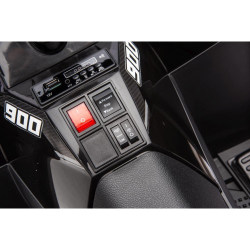 Quad Vehicle 4x4 ATV WOLF  Black