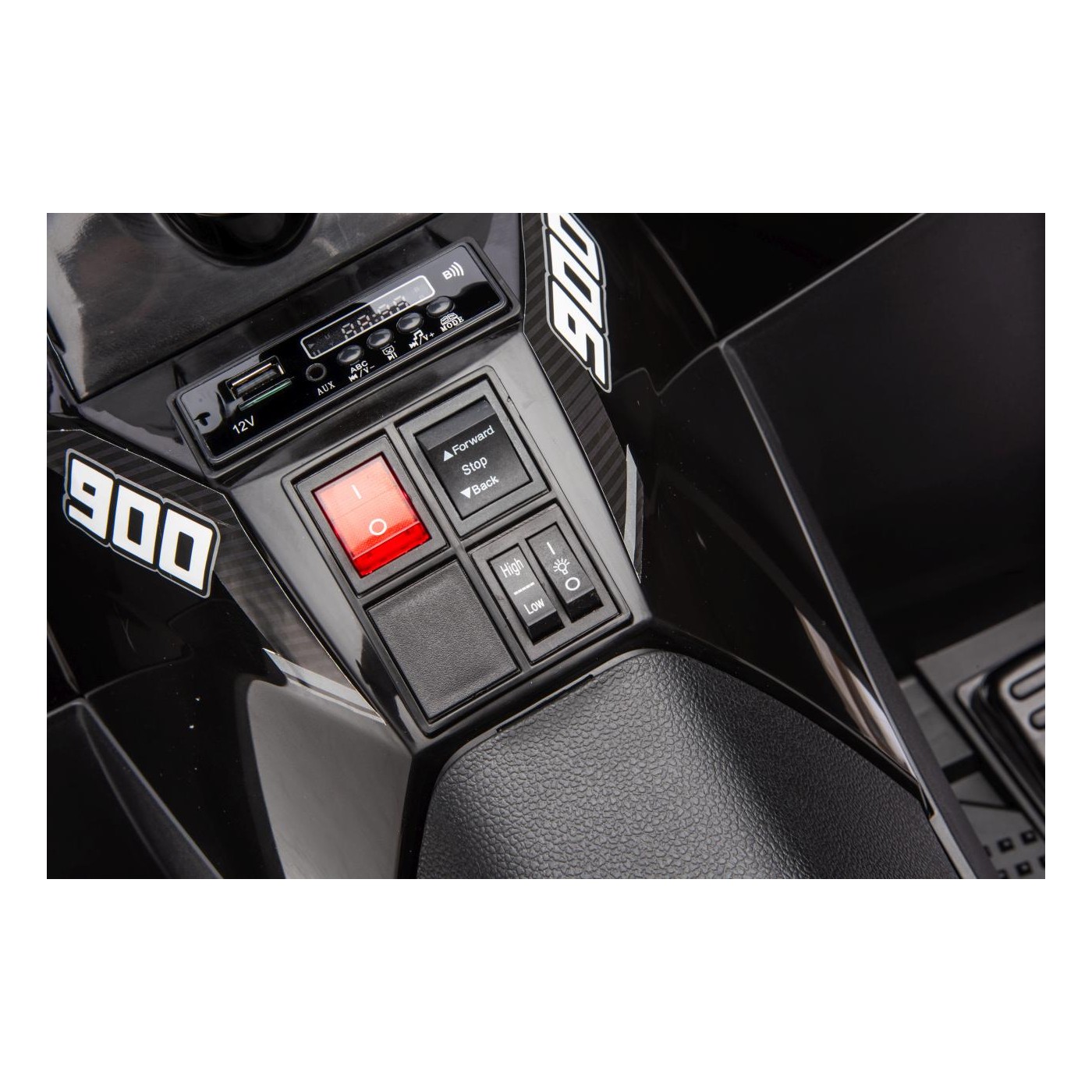 Quad Vehicle 4x4 ATV WOLF  Black