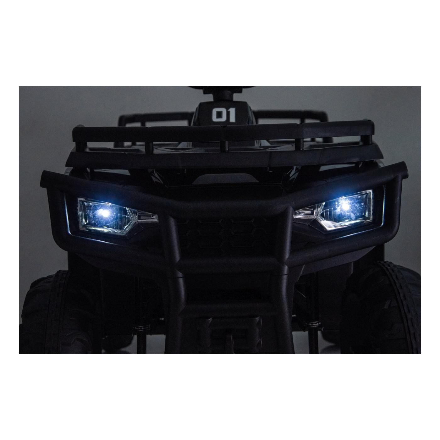Quad Vehicle 4x4 ATV WOLF  Black