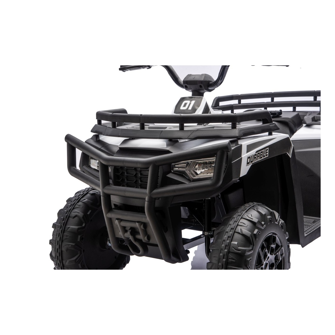 WOLF 4x4 ATV Quad Vehicle White