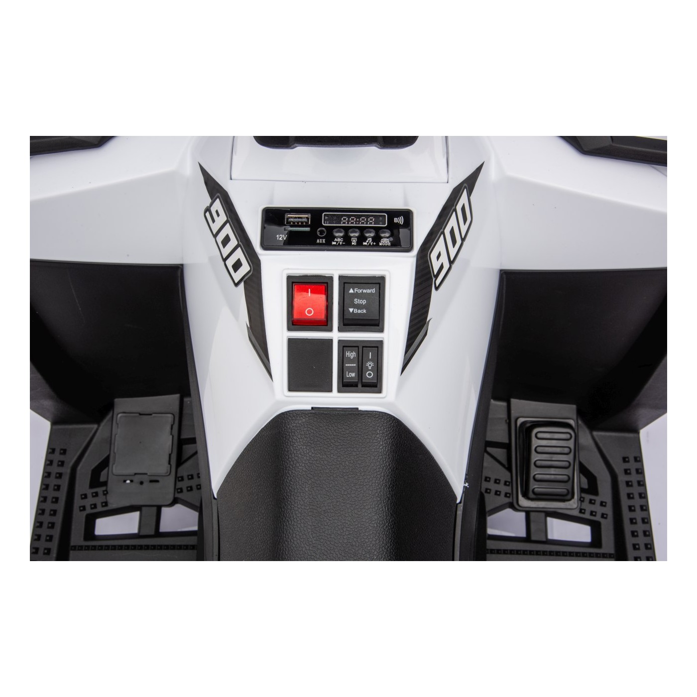 WOLF 4x4 ATV Quad Vehicle White