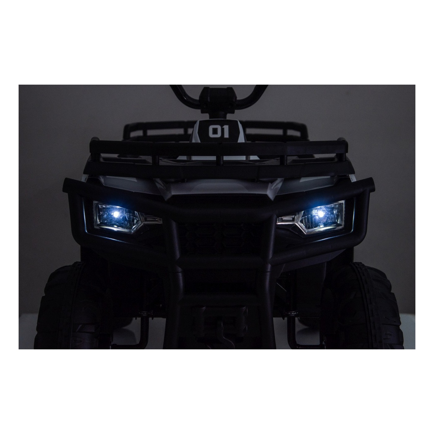 WOLF 4x4 ATV Quad Vehicle White