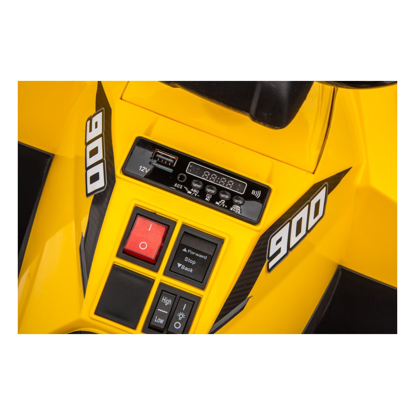 WOLF 4x4 ATV Quad Vehicle Orange