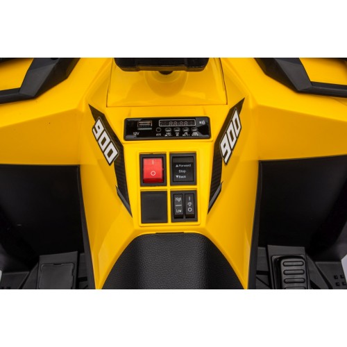 WOLF 4x4 ATV Quad Vehicle Orange