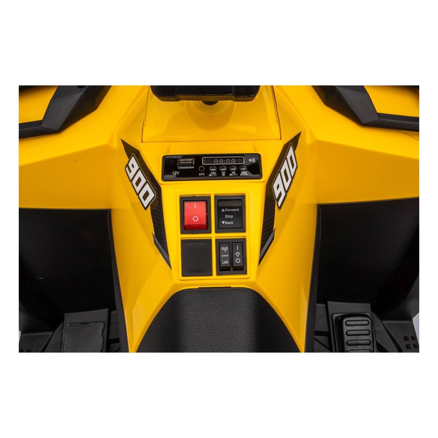 WOLF 4x4 ATV Quad Vehicle Orange