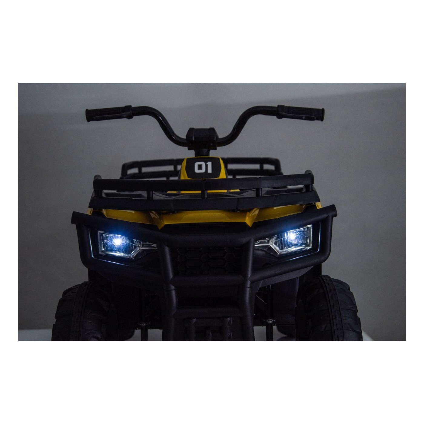 WOLF 4x4 ATV Quad Vehicle Orange