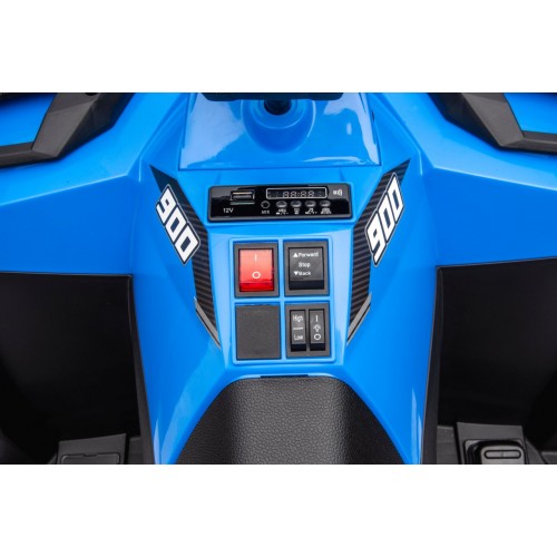 WOLF Blue 4x4 ATV Quad Vehicle