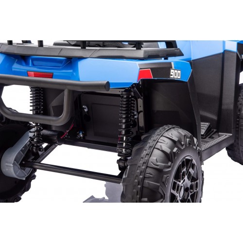 WOLF Blue 4x4 ATV Quad Vehicle
